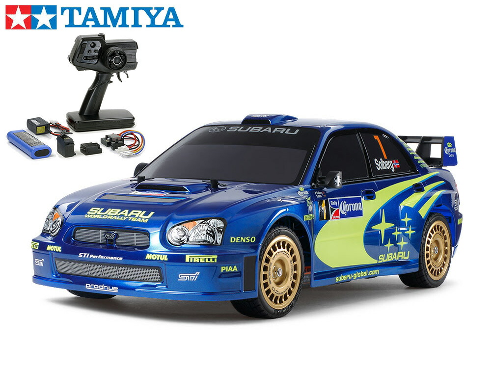 【楽天市場】！【TAMIYA/タミヤ】 47372 スバル インプレッサ 2004 メキシコ (TT-01Eシャーシ TYPE-E)  組立キット・サンワ：MX-6 コンピュータプロポ付フルセット+チャンプオリジナル：フルボールベアリング （未組立） ≪ラジコン≫ : 株式会社 ...