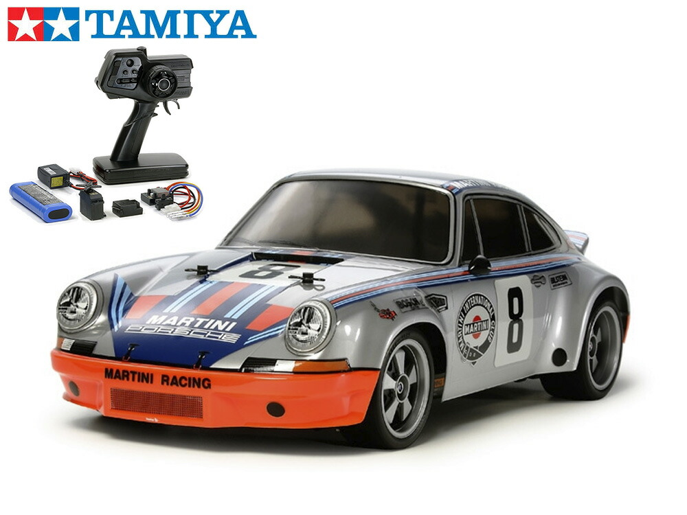 【楽天市場】！【TAMIYA/タミヤ】 58571 1/10 電動RC ポルシェ 911 カレラ RSR（TT-02シャーシ）・サンワ：MX-6  コンピュータプロポ付フルセット（未組立） ≪ラジコン≫ : 株式会社エンジェルスジャパン