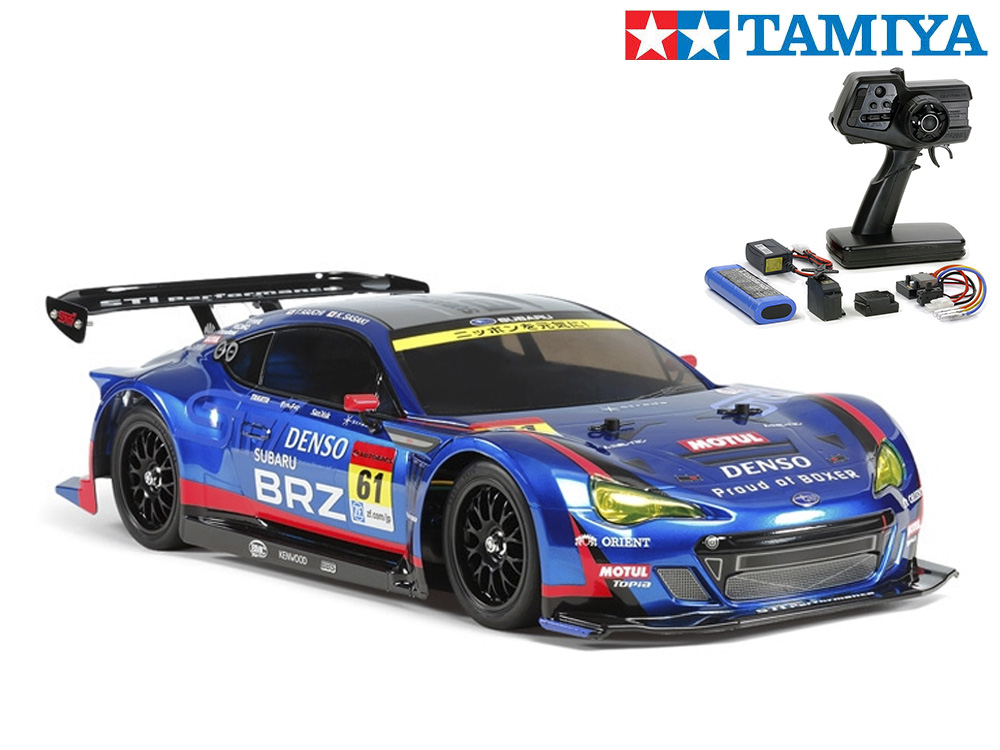 本日特価】 タミヤ 1 10 電動RC スバルBRZ ドリフトスペック 組立