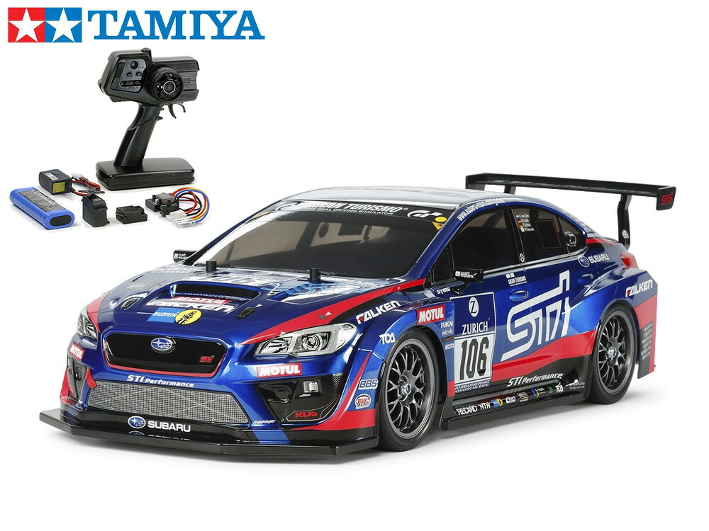 楽天市場】！【TAMIYA/タミヤ】 58645 1/10 電動RC SUBARU WRX STI NBR