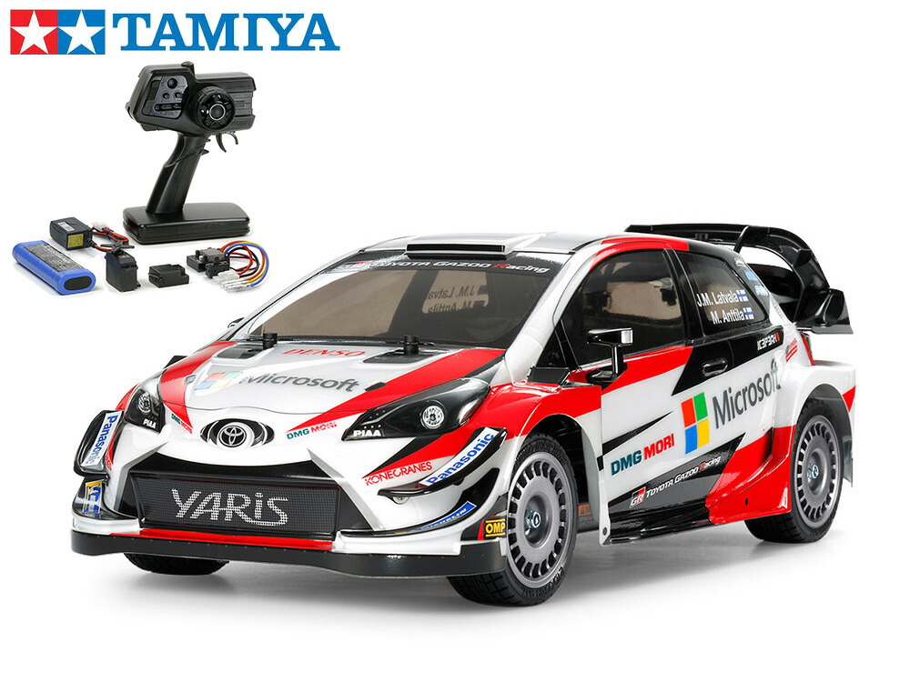 【人気定番定番】タミヤ TAMIYA 未組立 1/10RCキットトヨタヤリスWRC TT 02シャーシ オマケ付き送料無料　袋未開封 田宮模型