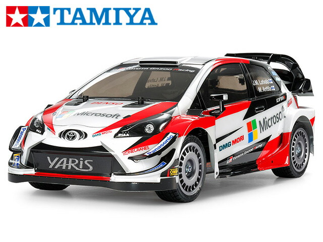 【楽天市場】！【TAMIYA/タミヤ】 58659 1/10 電動RC トヨタ ガズー レーシング WRT/ヤリス WRC（TT-02シャーシ） ・ サンワ：MX-6 コンピュータプロポ付フルセット（未組立） ≪ラジコン≫ : 株式会社エンジェルスジャパン