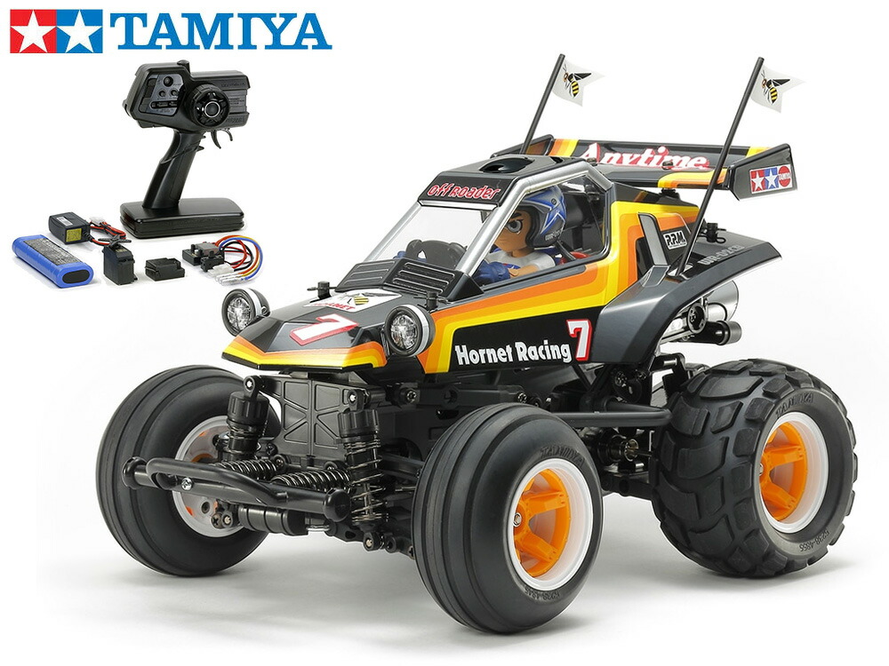 【楽天市場】！【TAMIYA/タミヤ】 58666 1/10 電動RC コミカル ホーネット（WR-02CBシャーシ） 組立キット+45053  NEWファインスペック電動RCドライブセット （未組立） ≪ラジコン≫ : 株式会社エンジェルスジャパン