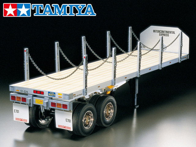 ！【TAMIYA/タミヤ】 56306 1/14 RC トレーラートラック用 フラットベッド・セミトレーラー 組立キット（未組立） |  株式会社エンジェルスジャパン