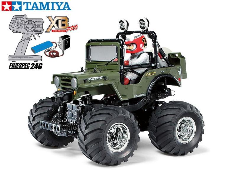 【楽天市場】！【TAMIYA/タミヤ】 58242 1/10 電動RC ワイルドウイリー2 組立キット+45053  NEWファインスペック電動RCドライブセット+チャンプオリジナル：フルボールベアリング （未組立） ≪ラジコン≫ : 株式会社エンジェルスジャパン