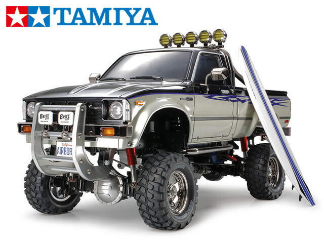 楽天市場】！【TAMIYA/タミヤ】 58688 1/10 RC トヨタ ランドクルーザー (CC-02シャーシ)  組立キット+走行用バッテリー2本、サンワ：MX-6  BL-SIGMA/HVS702仕様コンピュータプロポ+チャンプオリジナル：フルボールベアリング付ビギナーセット（未組立） ≪ラジコン ...