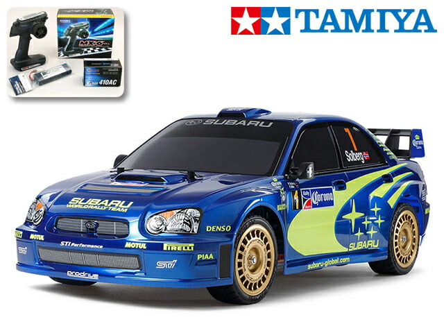 楽天市場】！【TAMIYA/タミヤ】 58659 1/10 電動RC トヨタ ガズー レーシング WRT/ヤリス WRC（TT-02シャーシ）  ・サンワ：MX-6 コンピュータプロポ付フルセット+チャンプオリジナル：フルボールベアリングセット（未組立）（未組立） ≪ラジコン≫ : 株式会社  ...