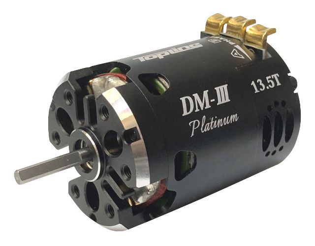 BLM-09135 【TOP LINE/トップライン】 ドリフト専用ブラシレスモーター DM-III Platinum 13.5T typeTR （オールラウンド型）