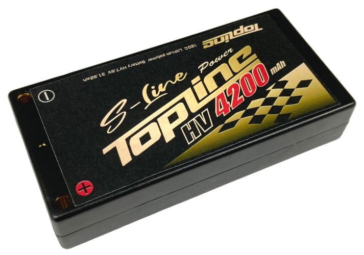 TP-272 【TOP LINE/トップライン】 S-Line Power 4200mAh/HV7.6 120C ショートサイズ Li-P0バッテリー