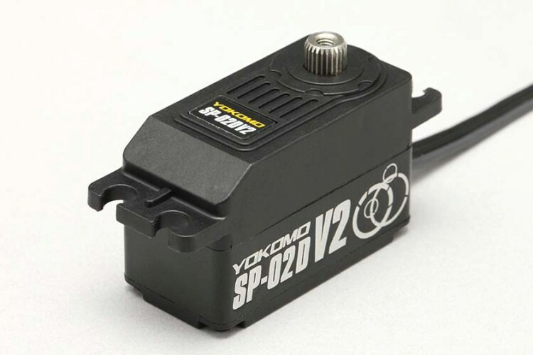SP-02DV2A 【YOKOMO/ヨコモ】 SP-02D バージョン2 ドリフト用プログラマブル ステアリングサーボ (ロープロファイル)