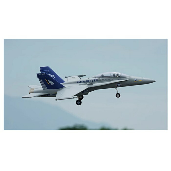 XFLY　40mmツインダクト機　F-18グレー塗装　★全国送料無料　沖縄県・北海道・離島を除く