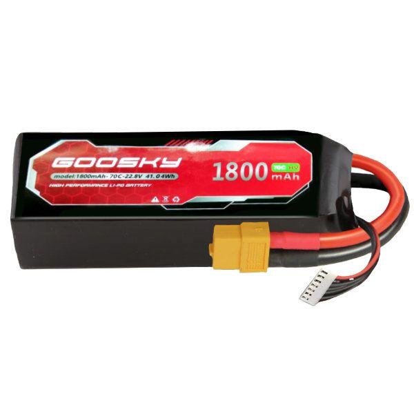 GT020066 RS4用ハイレートLIPO1800mA6S70C