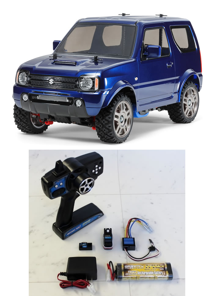 タミヤ/58614/MF-01X スズキジムニー(JB23)（未組立品）※セット内容は