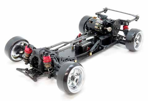 Reve D RDXカーボンシャーシ&アッパーデッキ セット D1-CGS01【RDX用 カーボン製 メインシャーシ&アッパーデッキ