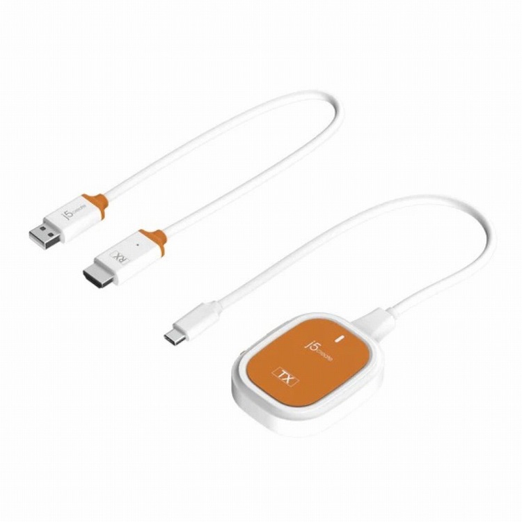 j5 Create USB-C toHDMI ワイヤレスエクステンダー 白