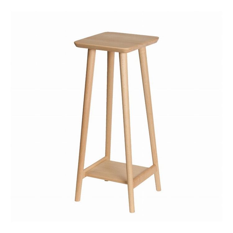 美品　Latree(ラトレ) GRACEシリーズ 無垢の花台　送料込み 楽天市場】Latree(ラトレ) GRACEシリーズ 無垢の花台 スタンド・葉っぱ