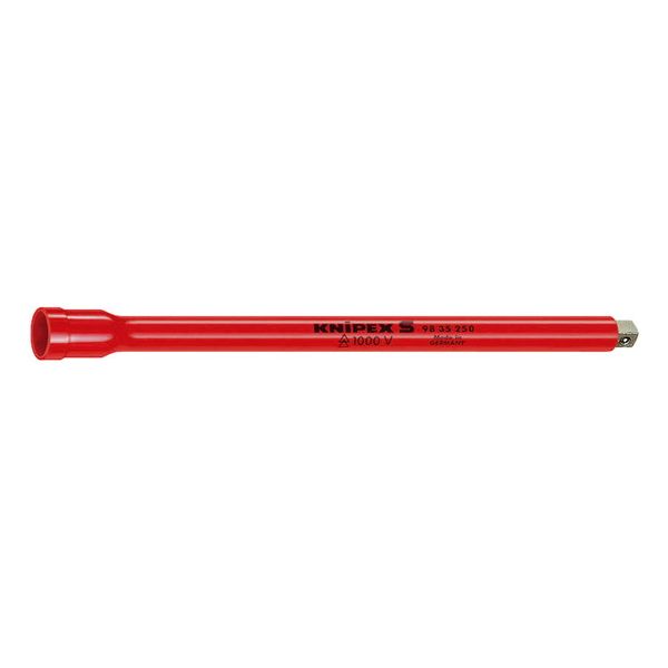 KNIPEX(クニペックス) 9835-250 (3/8SQ)絶縁エキステンションバー 1000V【送料無料】(代引不可)｜リコメン堂