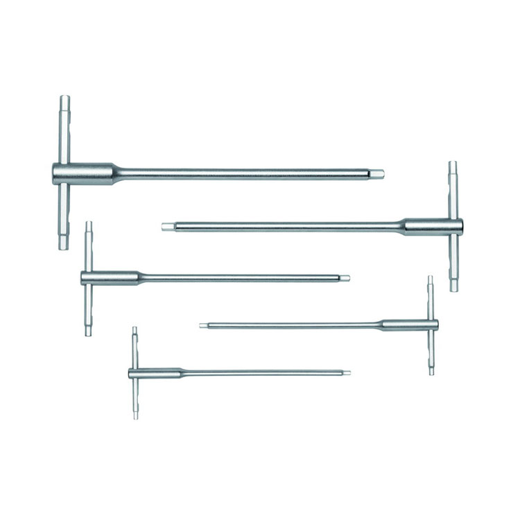 PB SWISS TOOLS ピービースイスツールズ 5本組 スライド式六角棒レンチセット 1204SET-6(代引不可)【送料無料】