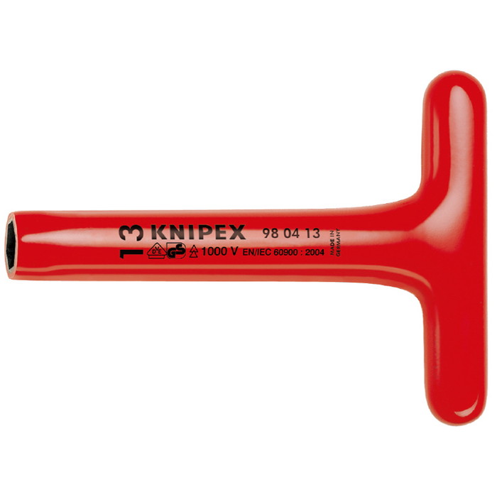 KNIPEX(クニペックス) 9804-19 絶縁T型レンチ 1000V(代引不可)【送料無料】