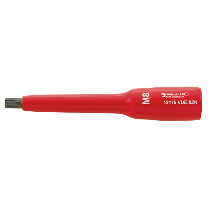 STAHLWILLE(スタビレー) 12175VDE-XZNM8 3/8SQ絶縁トライスクエアビットソケット(02370008)(代引不可)【送料無料】|リコメン堂