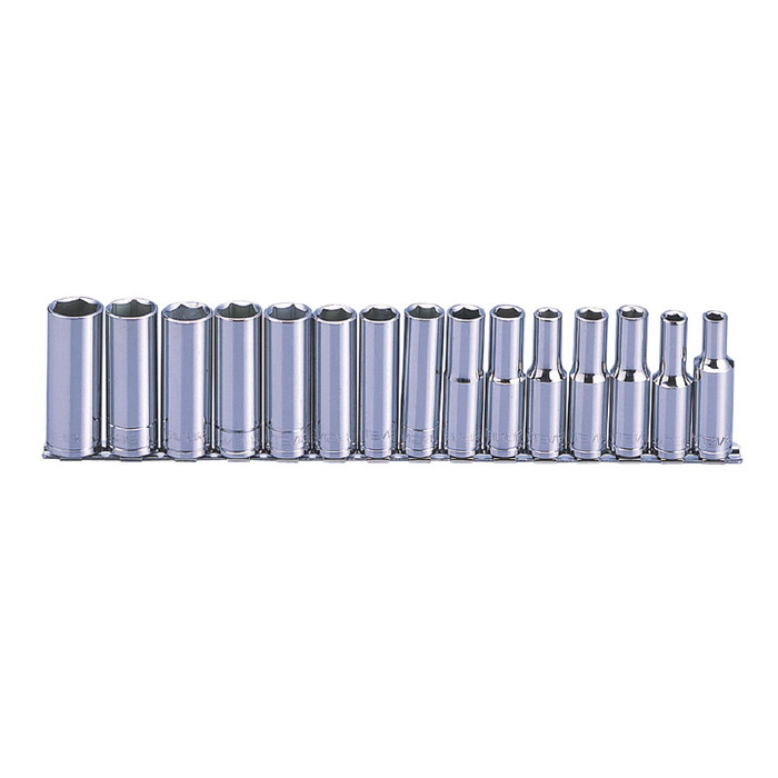 SIGNET(シグネット) 13450 1/2DR 15PC ディープソケットセット ホルダー付(代引不可)【送料無料】｜リコメン堂