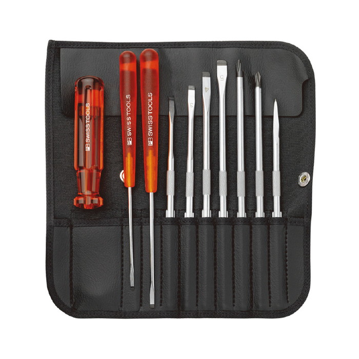 PB SWISS TOOLS PBスイス 215IND 差替式ドライバーセット(#215L) パック無し(代引不可)【送料無料】｜リコメン堂