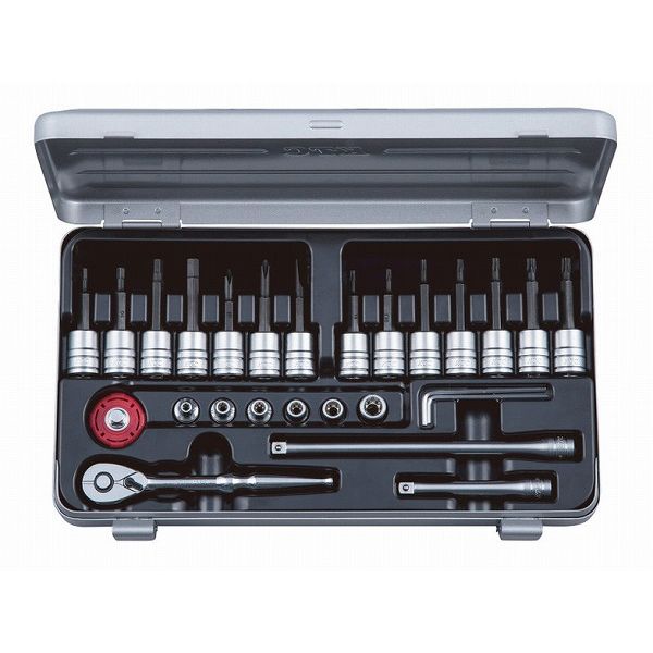 KTC 京都機械工具 TBT226TH 6.3SQ T型トルクスビットソケットレンチセット(代引不可)【送料無料】｜リコメン堂