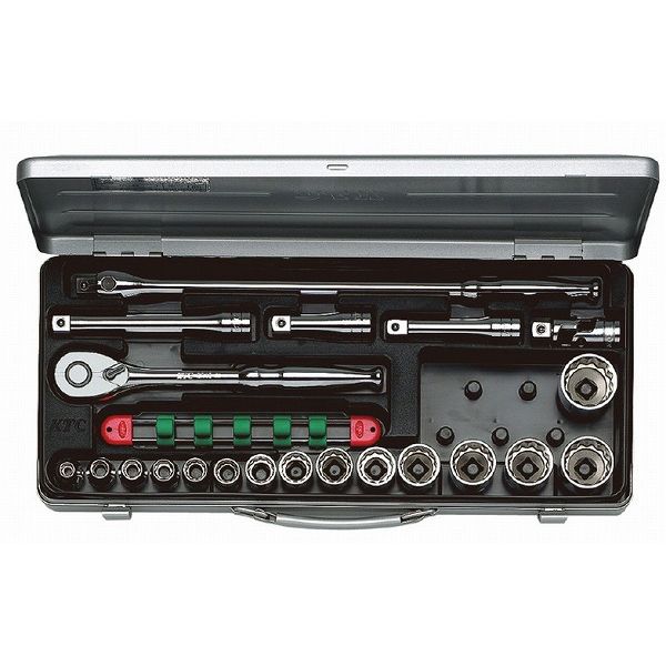 KTC 京都機械工具 TB415X (12.7SQ)ソケットレンチセット(ミリ)(代引不可)【送料無料】