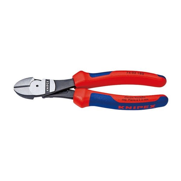 KNIPEX(クニペックス) 7402-250 強力型斜ニッパー(硬線用) (SB)【送料無料】(代引不可)