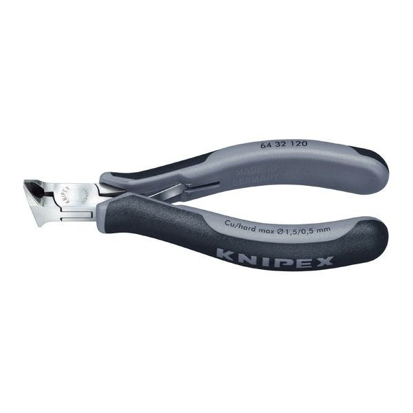 KNIPEX(クニペックス) 6432-120ESD エレクトロニクスエンドカッティングニッパー【送料無料】(代引不可)