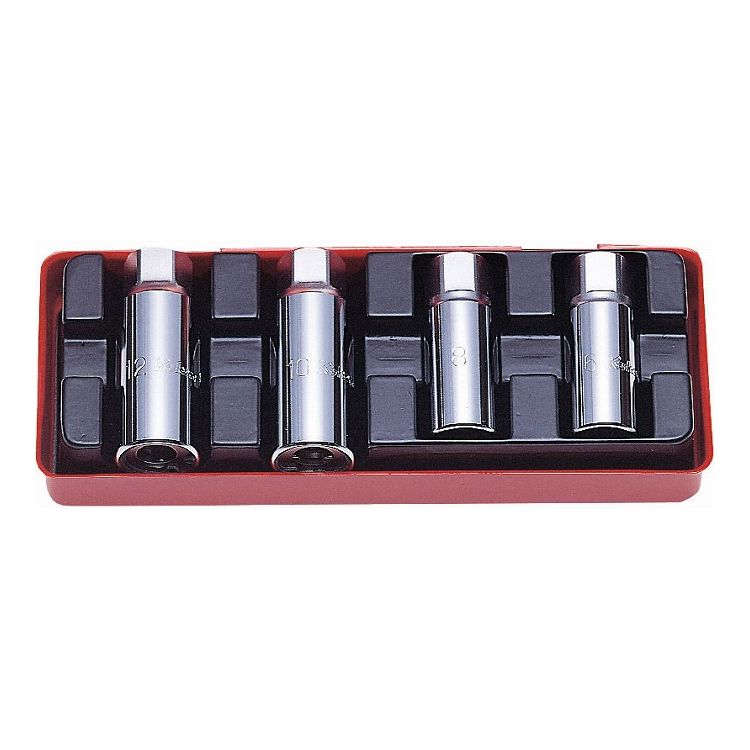 KOKEN コーケン 4211A 1/2"スタッドボルト抜キ 4ヶ組(代引不可)【送料無料】｜リコメン堂