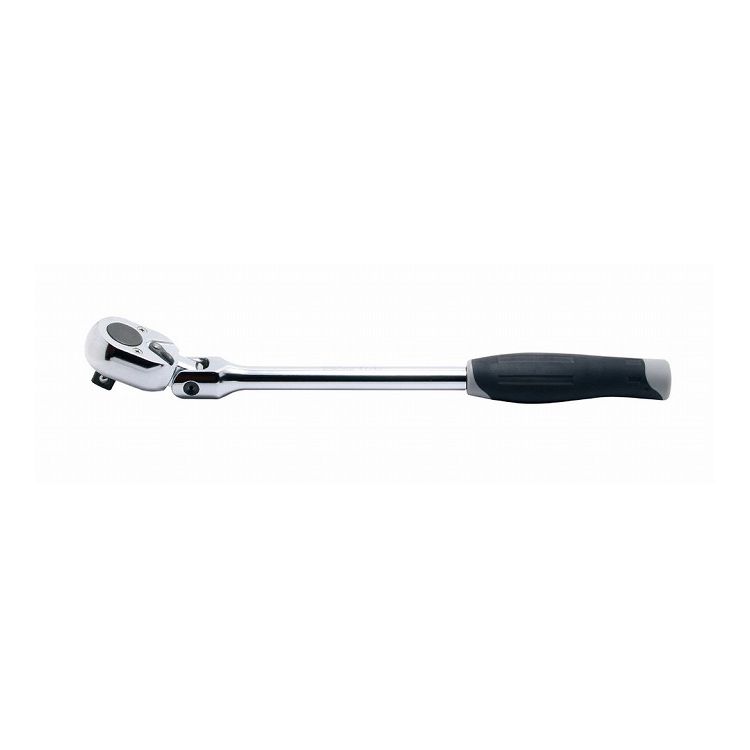 KOKEN コーケン 4774J 1/2"首振リラチェットハンドル(樹脂グリップ)(代引不可)【送料無料】｜リコメン堂