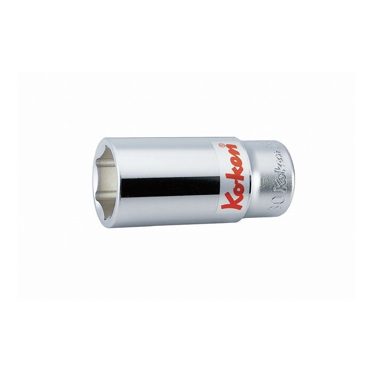 KOKEN コーケン 6300M-53 3/4"6角ディープソケット 53mm(代引不可)【送料無料】|リコメン堂