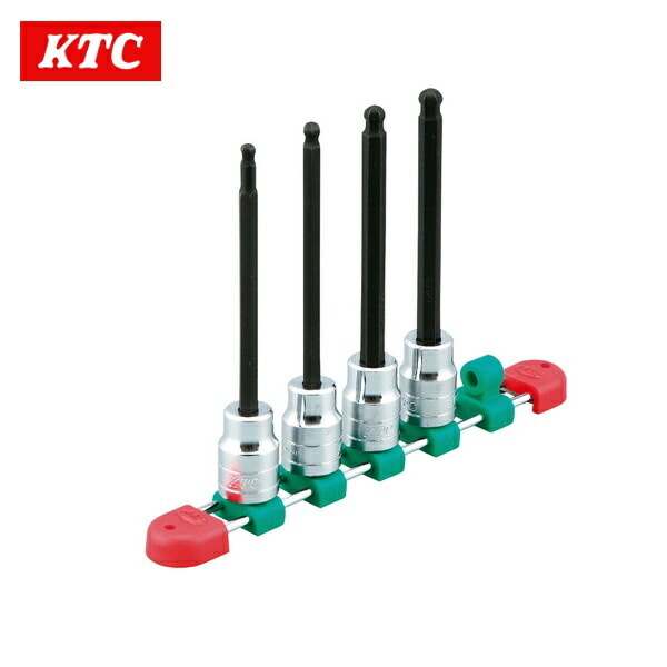 KTC 京都機械工具 差込角12.7SQ ロングボールヘキサゴンビットセット TBT4L04BPH(代引不可)【ポイント10倍】【送料無料】