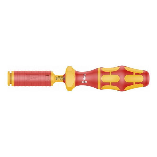 WERA ベラ アジャスタブル 絶縁トルクドライバー トルク調整範囲0.3-1.2N.m 074752(代引不可)【送料無料】