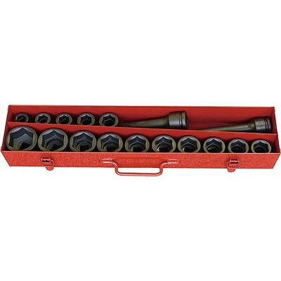 KOKEN コーケン 3/4"インパクト6角ソケットセット17ヶ組 16245M(代引不可)【送料無料】｜リコメン堂
