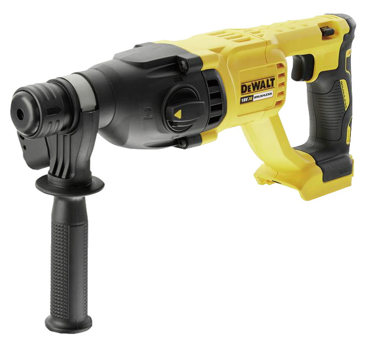 DEWALT デウォルト 18Vコードレスシリーズ XR Li-lon ブラシレス SDS+ハンマードリル 本体のみ TSTAKキットボックス サイドハンドル 深さゲージ付 DCH133NT-XJ(代引不可)【送料無料】