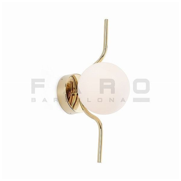 ゴーリキアイランド LE VITA Gold wall lamp FARO INDOOR ライト FA29690(代引不可)【送料無料】