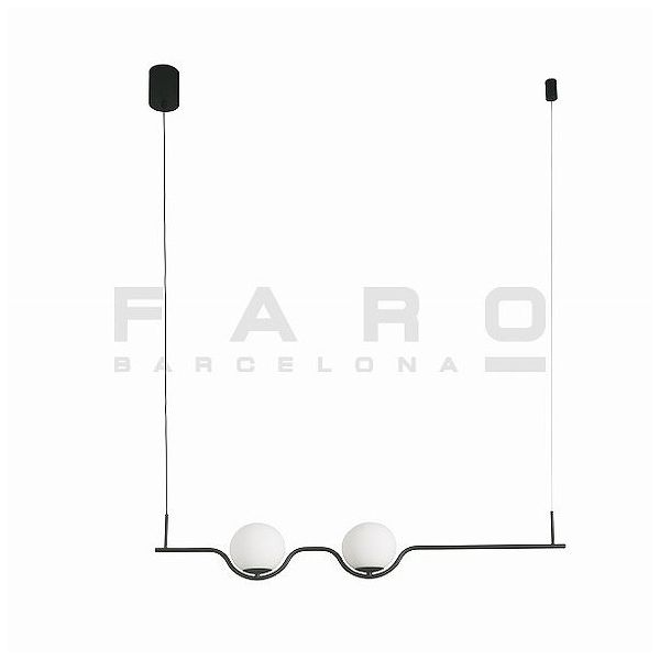 ゴーリキアイランド LE VITA LED Black pendant lamp FARO INDOOR ライト FA29696(代引不可)【送料無料】|リコメン堂
