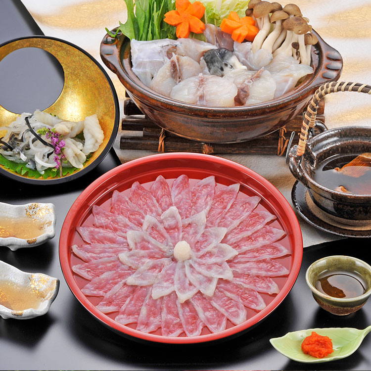 福岡 ふく太郎本部 とらふく刺身 ちりセット ギフト 産直 ご当地グルメ 熨斗 贈り物 新生活 お祝い お取り寄せ のし対応 (代引不可)【送料無料】