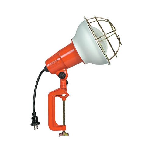 ハタヤ 防雨型作業灯 リフレクターランプ300W 100V電線10m バイス付 RE310(代引き不可)【送料無料】|リコメン堂