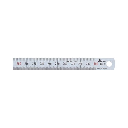 シンワ 細巾直尺1500mm 13285(代引き不可)【送料無料】