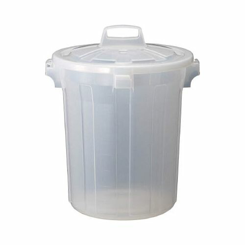TRUSCO 半透明PPペール丸型90L TPTM90(代引き不可)【送料無料】