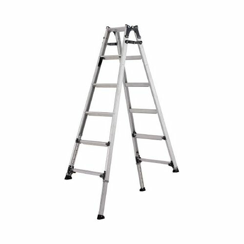 アルインコ 伸縮脚付きはしご兼用脚立(踏ざん幅60mm・各脚441mm伸縮) PRT210FX(代引き不可)【送料無料】 29,296円