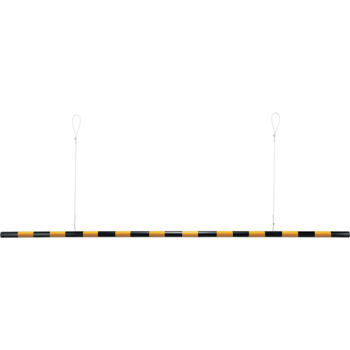 国内最安値 楽天市場 緑十字 高さ制限バー 黄 黒 54mmf 3m 取付用ワイヤ付 Abs樹脂 1130 7047 代引不可 送料無料 リコメン堂 新品 Www Lexusoman Com