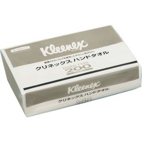 クレシア クリネックスハンドタオル200 ハードタイプ 30Pk(200枚/Pk) 36222(代引不可)【送料無料】