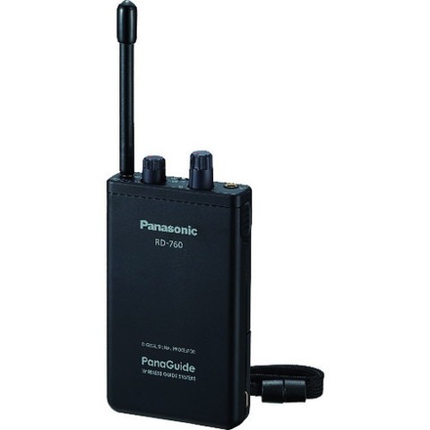 時間指定不可 大人も着やすいシンプルファッション Panasonic パナソニック パナガイド ワイヤレス受信機12ch RD760K 代引不可 送料無料 gigsr.com gigsr.com