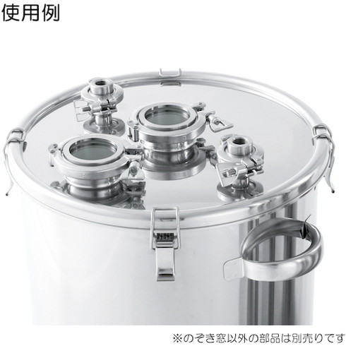 日東 ノゾキ窓 NM-4S 日東 NM4S 研究用品 ボトル 容器 ステンレスタンク(代引不可)【送料無料】