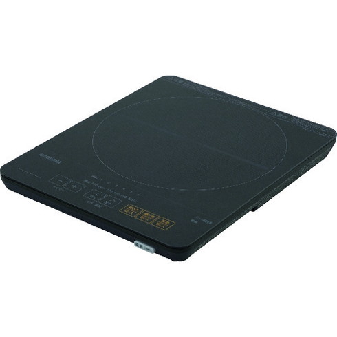 IRIS 572264 薄型IHクッキングヒーター1400W IRIS IHCT43B 研究用品 厨房用品 厨房機器(代引不可)【送料無料】
