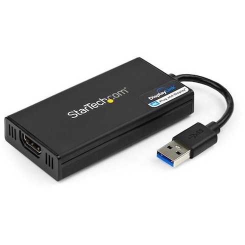 スターテック ディスプレイアダプター/USB-A - HDMI/USB 3.0/4K30Hz/Win & Mac スターテック USB32HD4K オフィス 住設用品 OA用品 ケーブル(代引不可)【送料無料】